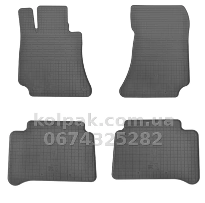Floor mats for Mercedes-Benz E-Class W212 2009-/Mercedes-Benz CLS-Class C218 2011-, 4 pcs, Stingray, 1012124 Floor mats for Mercedes-Benz E-Class W212 2009-/Mercedes-Benz CLS-Class C218 2011-, 4 pcs, Stingray, 1012124 β photo 1