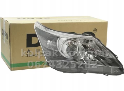 Передня права фара Toyota Avensis 2011-2015, електричне регулювання, без коректора, без ламп (H11/H9/WY21W/W21/5W), Depo, 21211U4RLDEM2