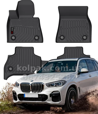 Всепогодні килимки в салон BMW X5 G05 5-Passenger 2019–2026 HAVOC™ Maximum Coverage