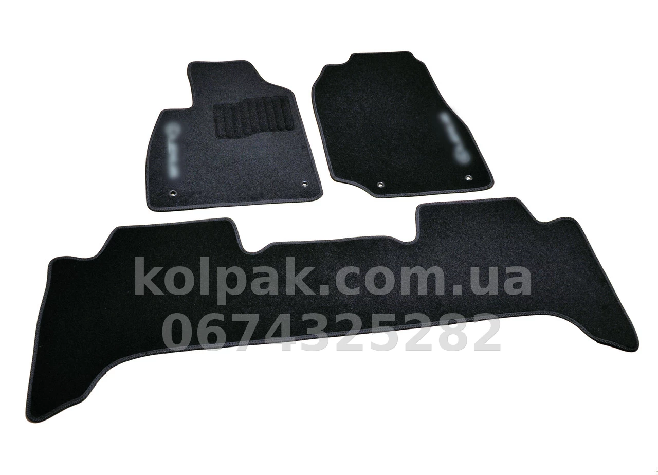 Carpet floor mats for Lexus LX470 1998-2007, black, 3 pcs, AVTM BLCCR1297 Carpet floor mats for Lexus LX470 1998-2007, black, 3 pcs, AVTM BLCCR1297 β photo 1