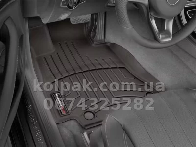 Килимки в салон Mazda CX-9 2016-, передні, какао, Weathertech 479721 — фото 2