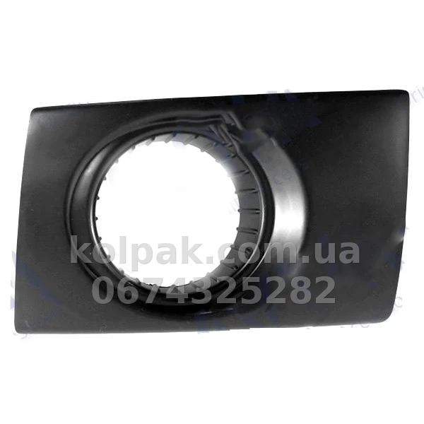 Right front bumper trim Hyundai Tucson 2003-2009, with fog light opening., AVTM, 865582, 183217922 Right front bumper trim Hyundai Tucson 2003-2009, with fog light opening., AVTM, 865582, 183217922 β photo 1