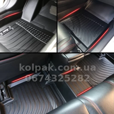 Всепогодні килимки в салон Dodge Journey 2011–2021 HAVOC™ Maximum Coverage — фото 2