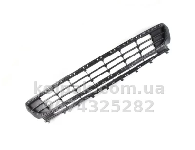 Решітка бампера Volkswagen Golf 8 2020-, крім GTI, з отвором для датчика паркування, середня, чорна, AVTM, 5H0853677G9B9, 187473910 Решітка бампера Volkswagen Golf 8 2020-, крім GTI, з отвором для датчика паркування, середня, чорна, AVTM, 5H0853677G9B9, 187473910