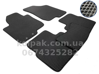 Килимки в салон Kia Ceed 2006-2012, EVA, чорні, 5 шт., AVTM BLCEV1260 Килимки в салон Kia Ceed 2006-2012, EVA, чорні, 5 шт., AVTM BLCEV1260
