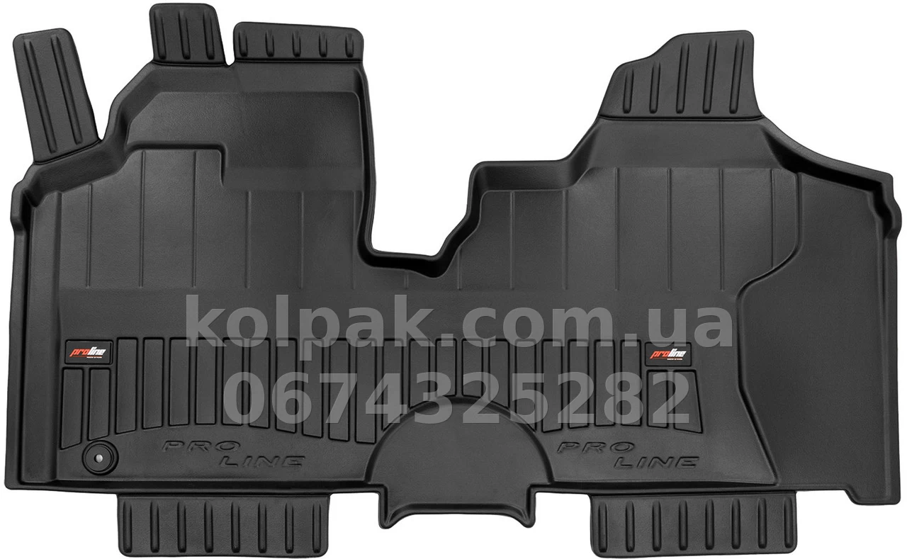 Floor mats for Citroen Jumpy/Peugeot Expert/Fiat Scudo/Toyota ProAce, 1 row 2007-2016, Proline 3D, Frogum, FG 3D409484 Floor mats for Citroen Jumpy/Peugeot Expert/Fiat Scudo/Toyota ProAce, 1 row 2007-2016, Proline 3D, Frogum, FG 3D409484 β photo 1