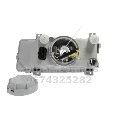 Передня права фара Skoda Felicia 1998-2001, H4, електричне регулювання, Depo, 665-1103R-LD-EM — фото 2