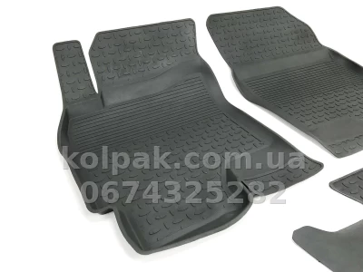 Floor mats for Chevrolet Epica 2006-2012, Rubber, 5 pcs, Seintex, 82233 — photo 3