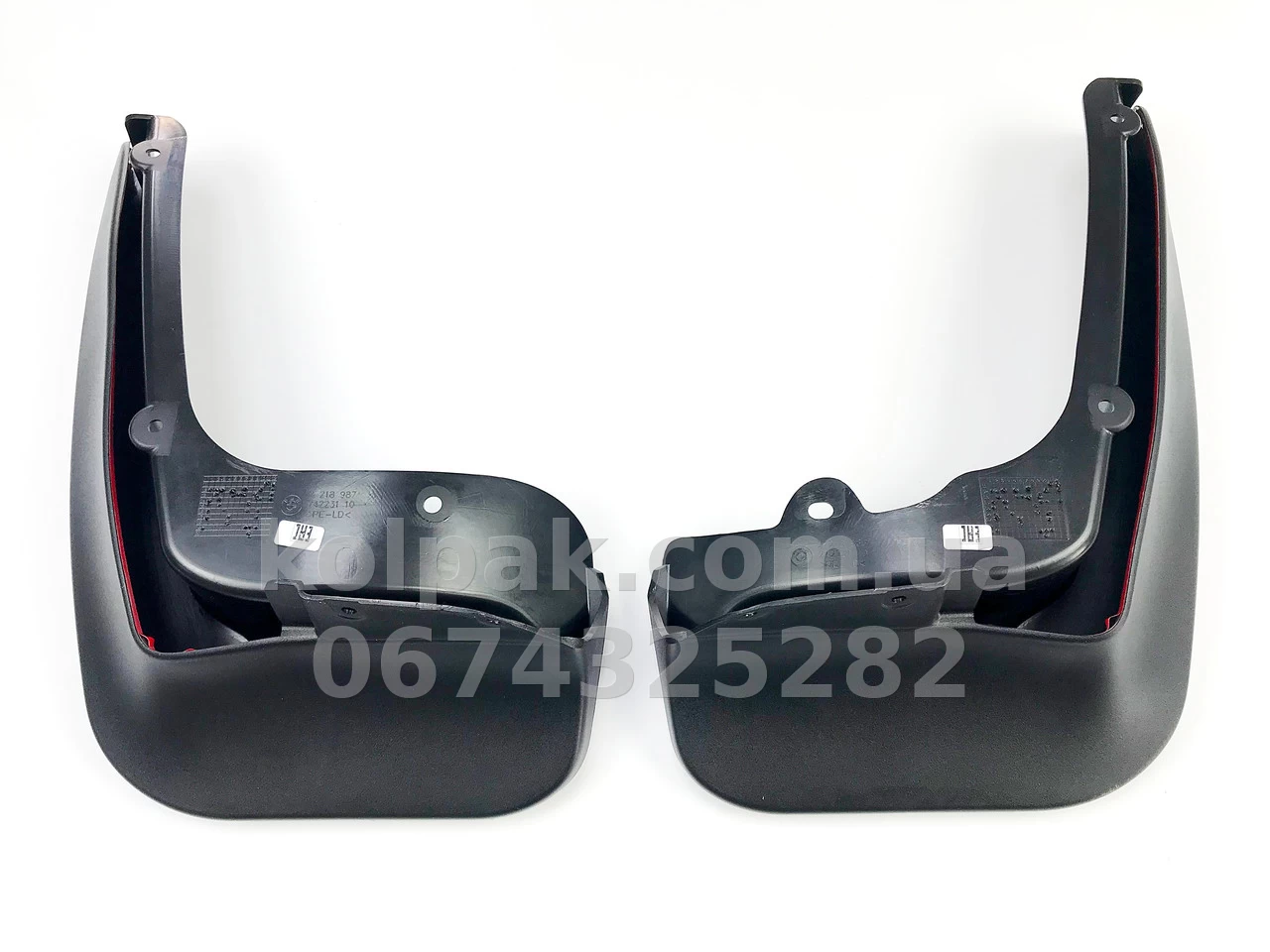 Original mud flaps for BMW 3 F30 2012- rear 2 pcs BMW 82162218984 Original mud flaps for BMW 3 F30 2012- rear 2 pcs BMW 82162218984 β photo 1