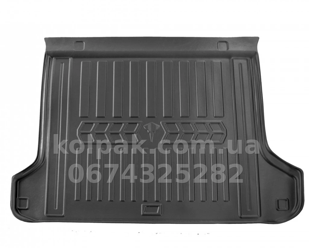 Poliuretanowa mata do bagażnika Toyota Land Cruiser Prado 150 2009-2017, 5 miejsc, z podwyższonymi rantami, Stingray 6022341 Poliuretanowa mata do bagażnika Toyota Land Cruiser Prado 150 2009-2017, 5 miejsc, z podwyższonymi rantami, Stingray 6022341 — zdjęcie 1