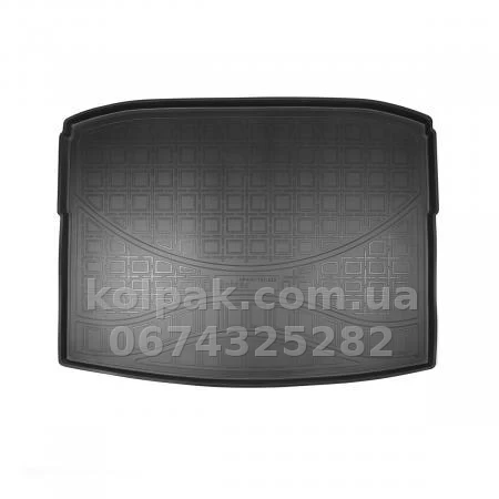 Polyurethane boot mat for Skoda Karoq 2017-, two-wheel drive, with organiser, Norplast NPA00-T81-222 Polyurethane boot mat for Skoda Karoq 2017-, two-wheel drive, with organiser, Norplast NPA00-T81-222 β photo 1