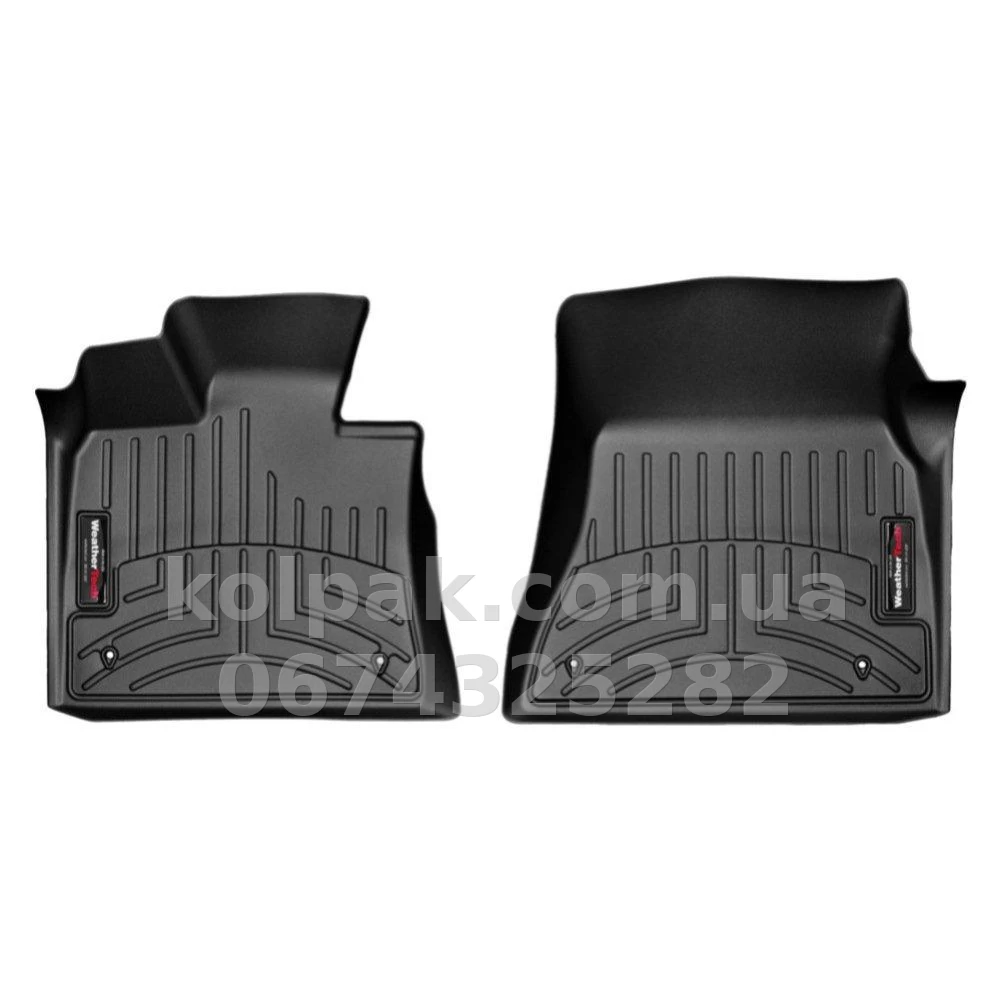 Floor mats for BMW X5/X6 2014-, with raised edges, front, black, Weathertech 445591 Floor mats for BMW X5/X6 2014-, with raised edges, front, black, Weathertech 445591 β photo 1