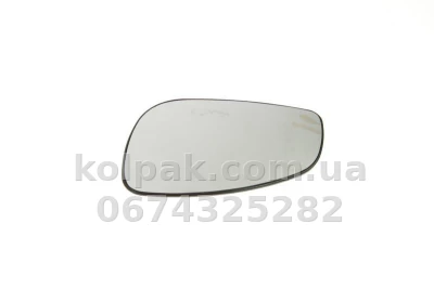 Лівий вкладиш дзеркала Opel Vectra C/Signum 2002-2008, опуклий, із підігрівом, AVTM, 1428701, 186431444