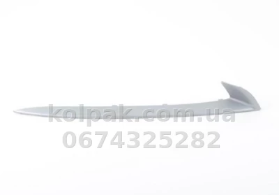 Правий молдинг решітки бампера BMW 5-Series F10/F11 2013-2016, без отвору для протитуманної фари., світлий металік, AVTM, 51117331764, 181420936 Правий молдинг решітки бампера BMW 5-Series F10/F11 2013-2016, без отвору для протитуманної фари., світлий металік, AVTM, 51117331764, 181420936