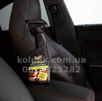 Спрей 3 в 1 для догляду за шкірою салону Meguiars Gold Class Rich Leather Spray 450 мл Meguiars G10916 — фото 6