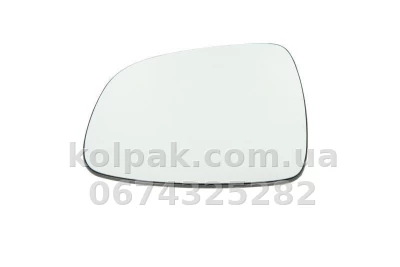 Лівий вкладиш дзеркала Suzuki SX4/Fiat Sedici 2006-2011, опуклий, із підігрівом, AVTM, 186431562