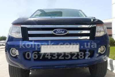 Дефлектор капота Ford Ranger 2011-2015 EuroCap 2770K080 Дефлектор капота Ford Ranger 2011-2015 EuroCap 2770K080 — фото 7