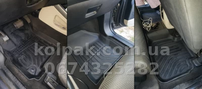 Всепогодні килимки в салон Dodge Journey 2011–2021 HAVOC™ Maximum Coverage — фото 3