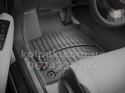 Килимки в салон Lexus RX 2016-2019, передні, чорні, Weathertech 448861L Килимки в салон Lexus RX 2016-2019, передні, чорні, Weathertech 448861L — фото 2