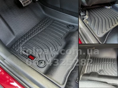 Всепогодні килимки в салон Hyundai Kona Electric 2017–2023 HAVOC™ Maximum Coverage — фото 7