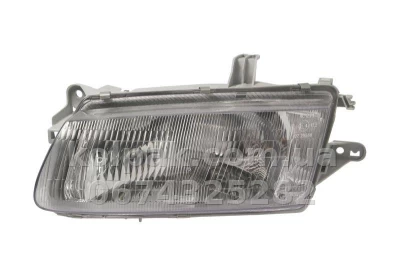 Передня ліва фара Mazda 323 (BA)1992-1996, H4, механічне регулювання, Depo, 216-1126L-LD-E Передня ліва фара Mazda 323 (BA)1992-1996, H4, механічне регулювання, Depo, 216-1126L-LD-E