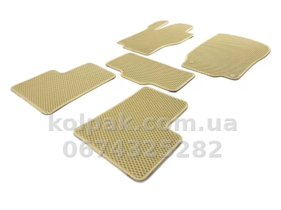 Килимки в салон Mercedes-Benz GL-Class X164/ML-Class X164 2006-2012, 5 місць, EVA, бежеві, 5 шт., AVTM BGEV1348 Килимки в салон Mercedes-Benz GL-Class X164/ML-Class X164 2006-2012, 5 місць, EVA, бежеві, 5 шт., AVTM BGEV1348 — фото 2