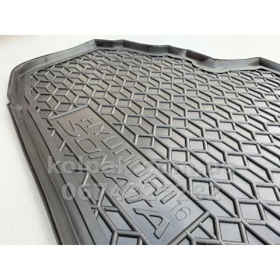 Polyurethane boot mat for Hyundai Sonata 2016- LPI, Avto-Gumm 111944 Polyurethane boot mat for Hyundai Sonata 2016- LPI, Avto-Gumm 111944 β photo 2