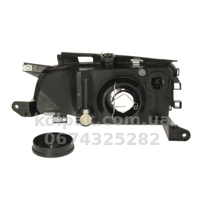 Front right headlight Peugeot Partner 1996-2002, H4/W5W, electric/manual adjustment, Depo, 550-1126R-LD-EM — photo 2