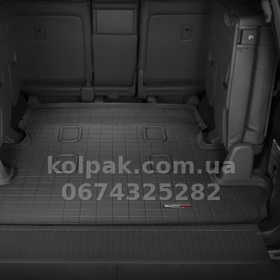 Boot mat for Toyota Land Cruiser 200/Lexus LX570 2008-, 7 seats, black, WeatherTech 40356 — photo 2