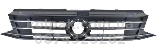 Radiator grille Volkswagen Polo SD 2015-, with chrome moulding, AVTM, 187433990 Radiator grille Volkswagen Polo SD 2015-, with chrome moulding, AVTM, 187433990 β photo 1
