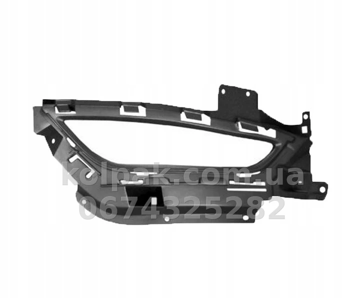 Kratka zderzaka prawa Chrysler 200 2014-2016, zewnętrzna, czarna, AVTM, 68228878AC, 181803912 Kratka zderzaka prawa Chrysler 200 2014-2016, zewnętrzna, czarna, AVTM, 68228878AC, 181803912 — zdjęcie 1