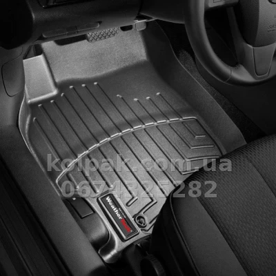 Килимки в салон Mazda 6 2008-, з бортиком, передні, Weathertech 442141 — фото 2