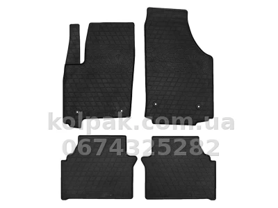 Floor mats for Opel Meriva A 2002-2010, with plastic clips, 4 pcs, Stingray, 1015284 — photo 2