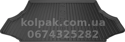 Boot mat for Kia Sorento 2002-2010, with organiser, with side recesses, Dry-Zone, Frogum FG DZ413696 — photo 2