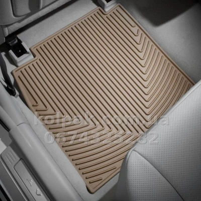 Килимки в салон Lexus LS460 2006-, Long, задні, бежеві, Weathertech W201TN — фото 2