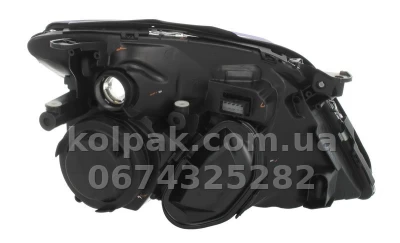 Передня ліва фара Opel Vectra C 2002-2005, H7/H7 із покажчиком повороту, електричне регулювання, Depo, 442-1129L-LDEM1 — фото 2