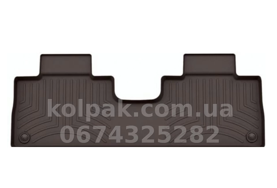 Килимки в салон Mercedes-Benz EQS SUV 2023- другий ряд, какао Weathertech 4717732 Килимки в салон Mercedes-Benz EQS SUV 2023- другий ряд, какао Weathertech 4717732 — фото 1