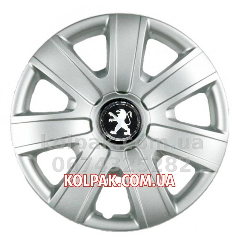 Model-specific wheel trims R15 for Peugeot SKS 325 Model-specific wheel trims R15 for Peugeot SKS 325 — photo 1