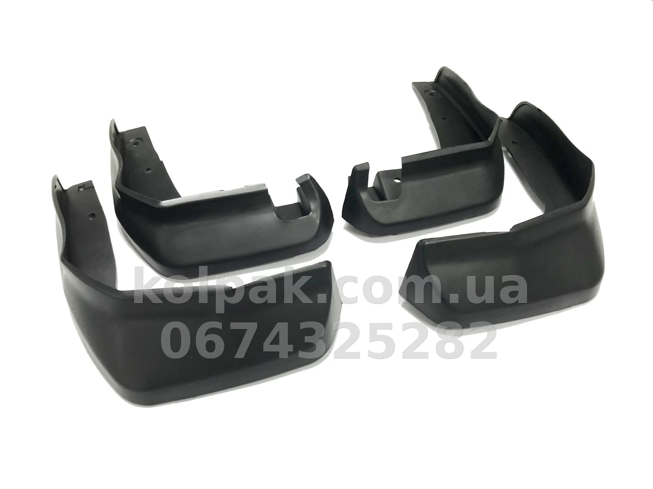 Mud flaps for Honda Crosstour 2010-2013 set 4 pcs 08P00TP6100 AVTM MF.HOCRT2015 Mud flaps for Honda Crosstour 2010-2013 set 4 pcs 08P00TP6100 AVTM MF.HOCRT2015 β photo 1