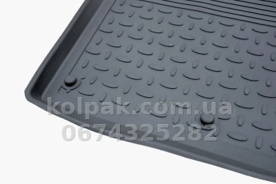 Floor mats for Nissan Qashqai 2 2014-, Rubber, 5 pcs, Seintex, 85655 — photo 5
