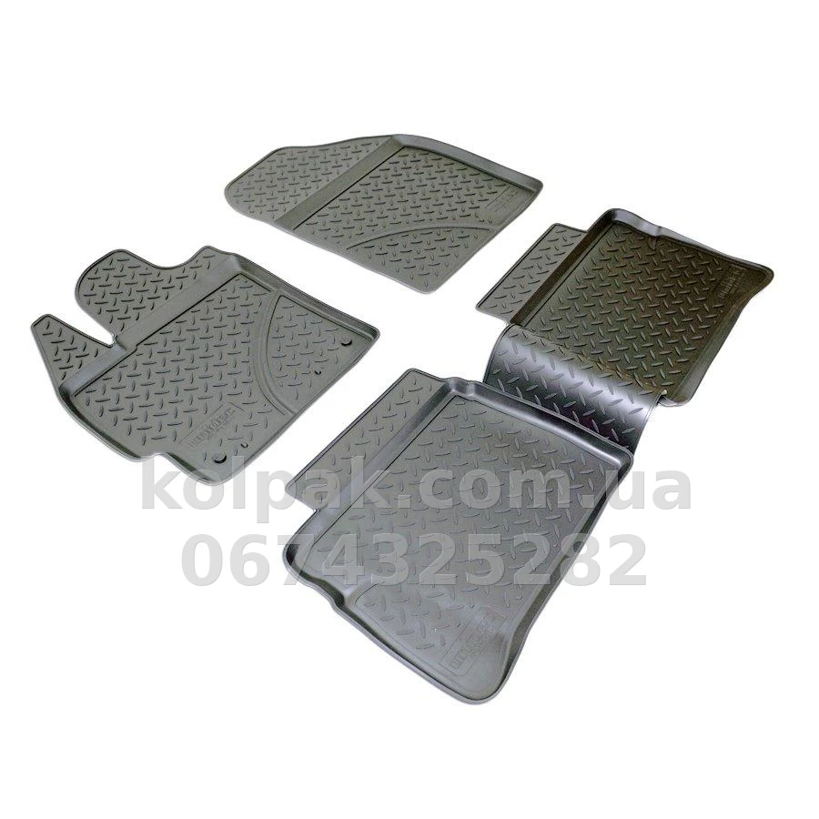Polyurethane floor mats for Toyota Prius 2009-, Norplast, NPL-Po-88-41 Polyurethane floor mats for Toyota Prius 2009-, Norplast, NPL-Po-88-41 β photo 1