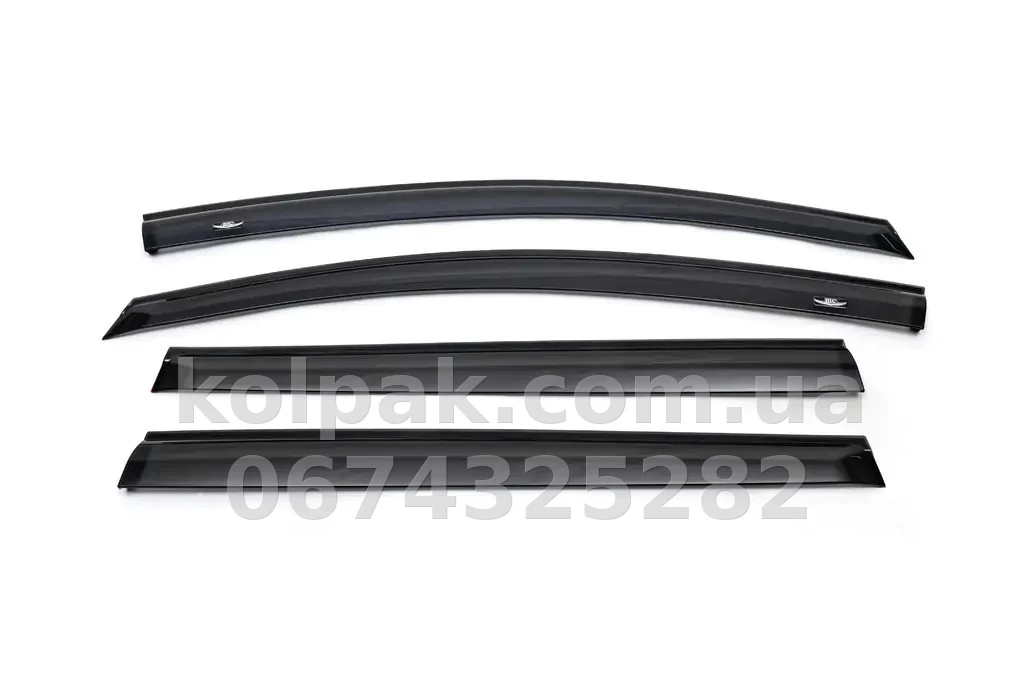Window wind deflectors for Nissan Leaf 2 2017- HIC Ni108-IJ Window wind deflectors for Nissan Leaf 2 2017- HIC Ni108-IJ β photo 1