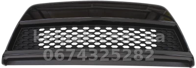 Radiator grille Kia Cerato Koup 2009-2012 centre, black gloss, AVTM, 184025910 — photo 2