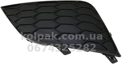 Права решітка бампера Nissan Sentra 2016-2019, без отвору для протитуманної фари, Forma Parts, fp5057912