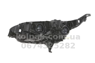 Front right headlight Ford Transit 2014-, H7/H15, electric adjustment, with motor, black frame, Depo, 431-11C4RMLDEM2 — photo 2