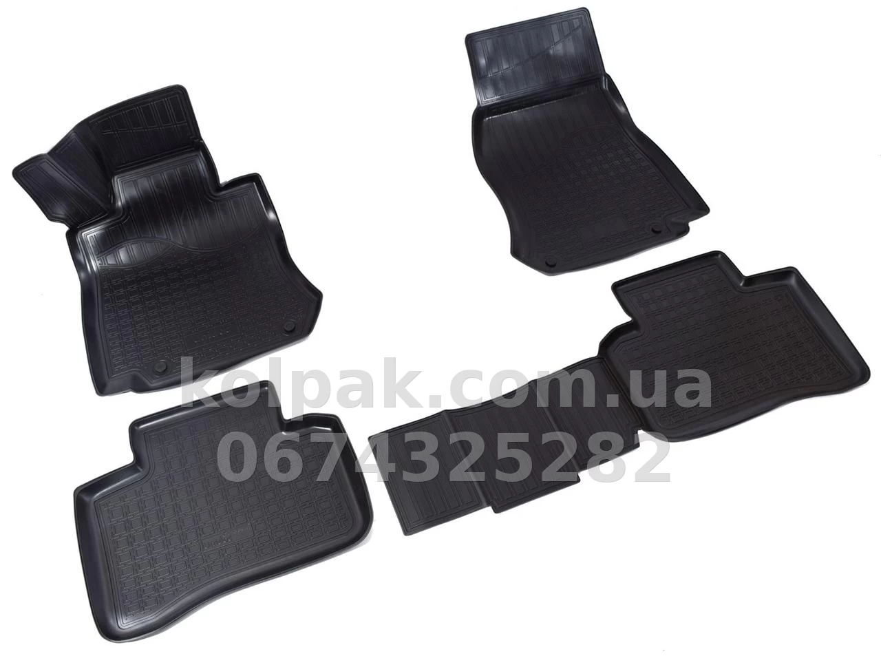 Polyurethane floor mats for Mercedes-Benz GLC-Class X253 2015-, Norplast, NPA11-C56-525 Polyurethane floor mats for Mercedes-Benz GLC-Class X253 2015-, Norplast, NPA11-C56-525 β photo 1