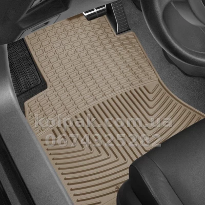 Килимки в салон Lexus LS460 2006-, AWD, передні, бежеві, Weathertech W181TN — фото 2