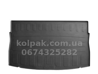 Поліуретановий килимок у багажник Volkswagen e-Golf HB 2012-2020, з бортиком, Stingray 6024421 Поліуретановий килимок у багажник Volkswagen e-Golf HB 2012-2020, з бортиком, Stingray 6024421