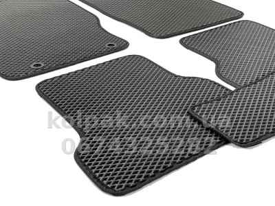 Килимки в салон Ford Focus 2 2004-2011, EVA, чорні, 5 шт., AVTM BLCEV1150 — фото 5