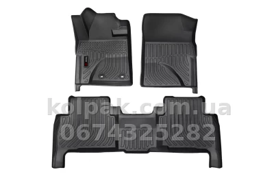 Килимки в салон Toyota Land cruiser 200 2008–2021 — HAVOC Maximum Coverage Килимки в салон Toyota Land cruiser 200 2008–2021 — HAVOC Maximum Coverage — фото 3